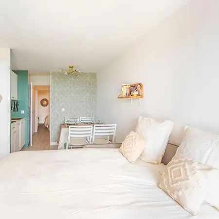 T2 Cosy Vue - Piscine - Tennis - Appartement Cannes