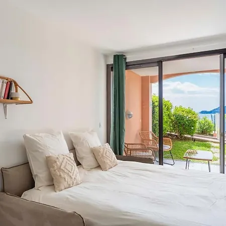T2 Cosy Vue - Piscine - Tennis - Appartement Cannes