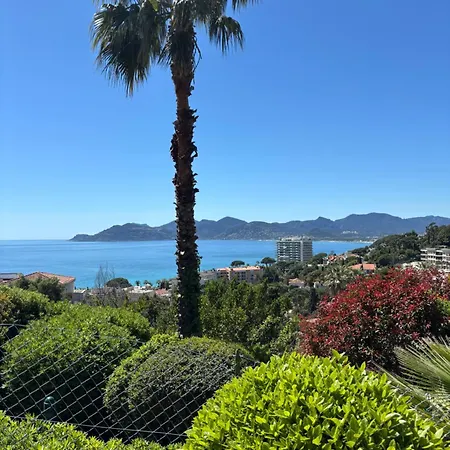 Apartment T2 Cosy Vue - Piscine - Tennis - Cannes