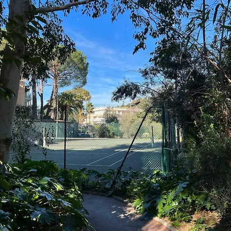 T2 Cosy Vue - Piscine - Tennis - * Cannes